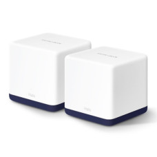 Домашня Mesh Wi-Fi система Mercusys(2шт комплект)AC1900 Whole-Home Mesh Wi-Fi/3x1000Mbps LAN Ports MERCUSYS Halo H50G(2-pack)