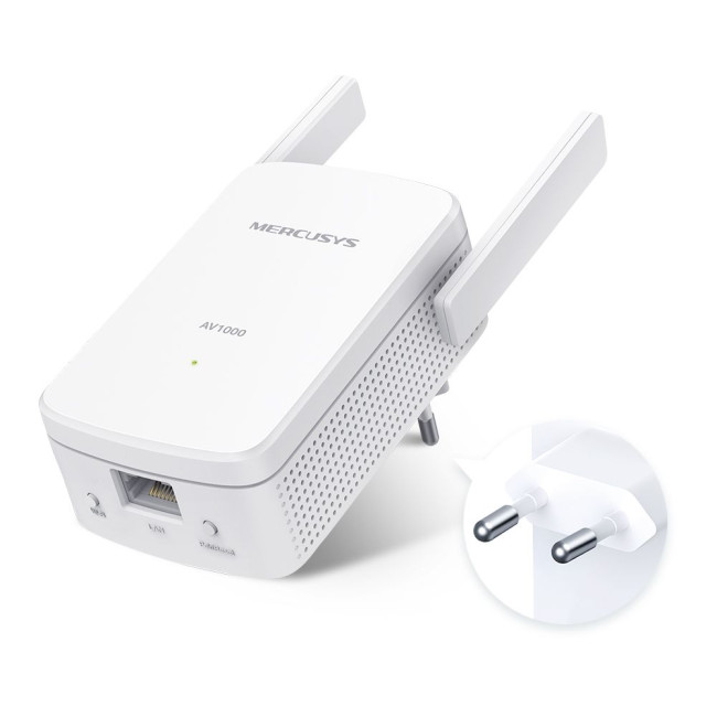 Комплект адаптерів AV1000 Gigabit Powerline Mercusys, MP510 KIT MERCUSYS MP510 KIT