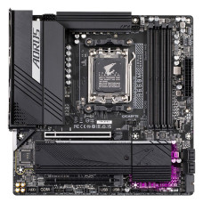Mатеринська плата sAM5 AMD B650 DP/HDMI 2xM.2 2.5GbE LAN mATX GIGABYTE B650M AORUS ELITE