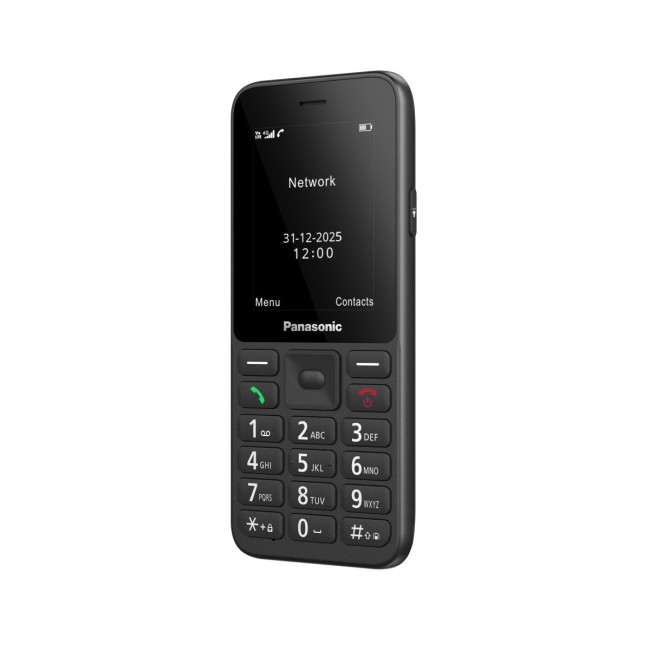 Мобільний телефон чорний PANASONIC KX-TU260EXB