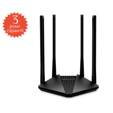 Бездротовий двосмуговий гігабітний маршрутизатор AC12004× Fixed External Antennas, 2× Gigabit LAN Po MERCUSYS MR30G