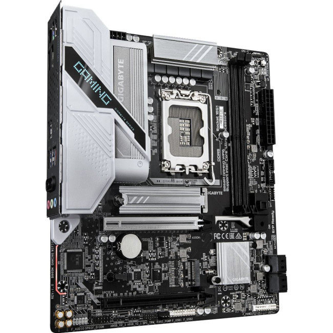 Mатеринська плата s1851 Intel B860 DP/HDMI 2xM.2 2.5GbE LAN mATX GIGABYTE B860M GAMING WIFI6