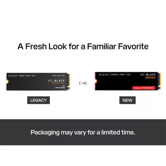 Жорсткий диск SSD WD Black 4 Tb SN850X NVMe WESTERN DIGITAL WDS400T2X0E 4Tb Black SN850X N