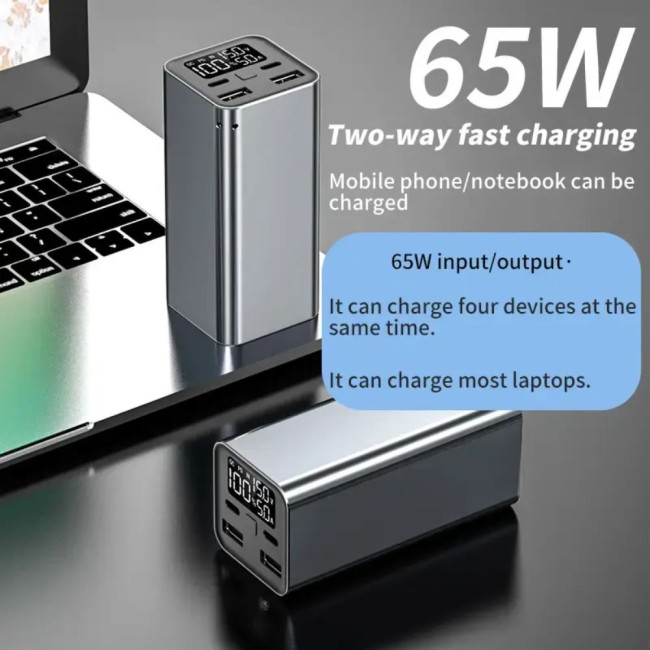 УМБ  65W USB-C laptop/phone Powerbank 20000mAh ATRIA WPD-65