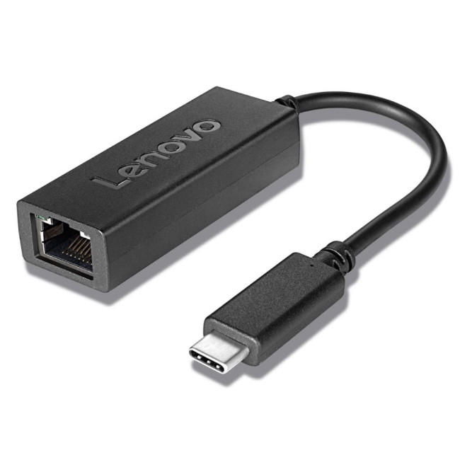 Адаптер Lenovo USB-C to Ethernet Adapter LENOVO USB-C to Ethernet Adapter (4X90S91831)