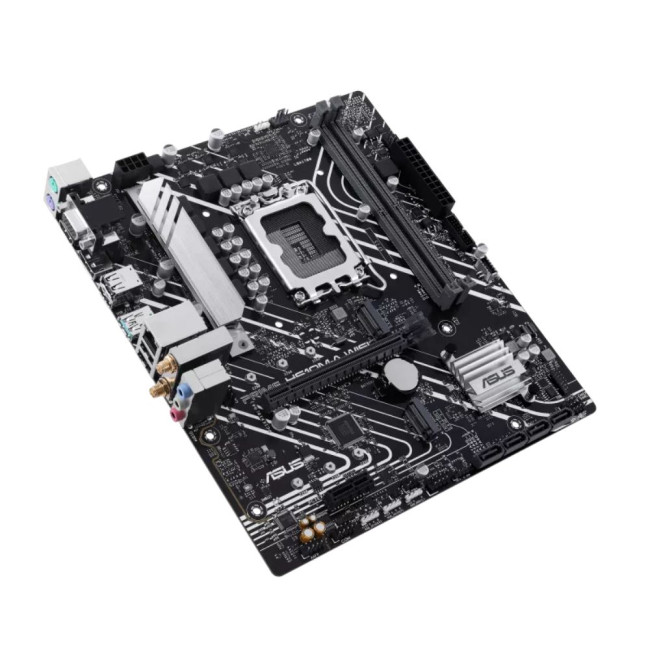 Материнська плата s1700/2DDR5/VGA/HDMI/DP/2PCIe/4SATA/2M.2 ASUS PRIME H610M-A WIFI