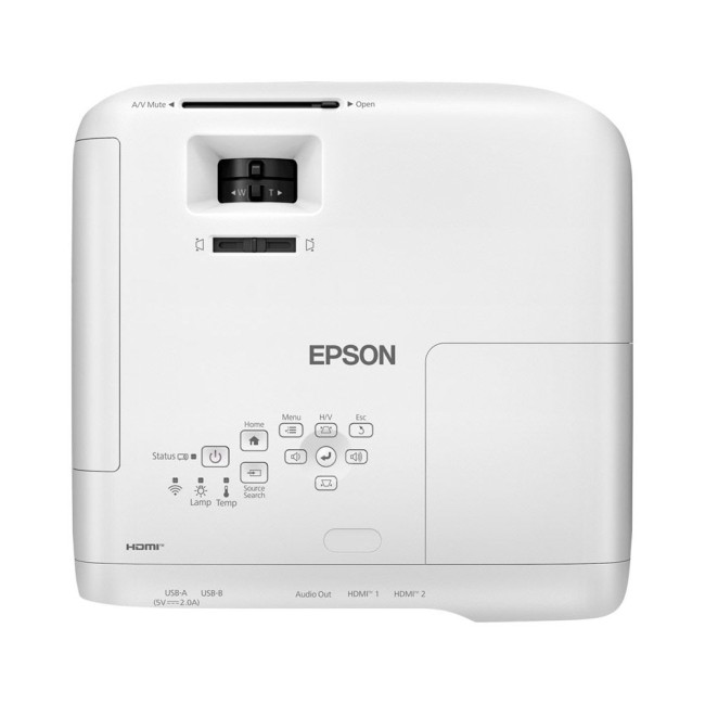 проектор EB-FH54 (3LCD, FHD, 4100ALm, 16000:1, 1.3-2.09:1, 5.5/12, 2*HDMI, USB-A, USB-B, 16W) EPSON EB-FH54 (V11HB59042)