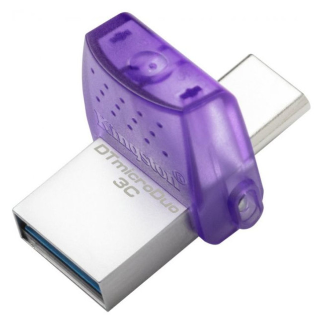 Флеш пам'ять 256GB DataTraveler microDuo 3C 200MB/s dual USB-A + USB-C KINGSTON DTDUO3CG3/256GB