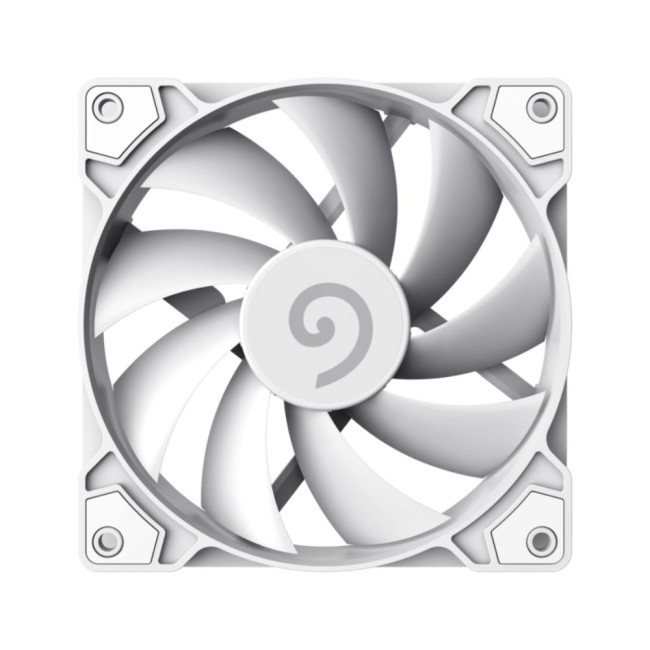 Кулер для корпусу 120 мм, 4pin(M/F), 800~1600 rpm, MAX-30dB, PWM, білий, GMX-WFWT-PWM GAMEMAX GMX-WFWT-PWM
