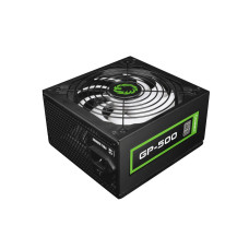 Блок живлення ATX 500W APFC, 80+Bronze, вентилятор 140 мм, чорний, коробочний GAMEMAX GP-500