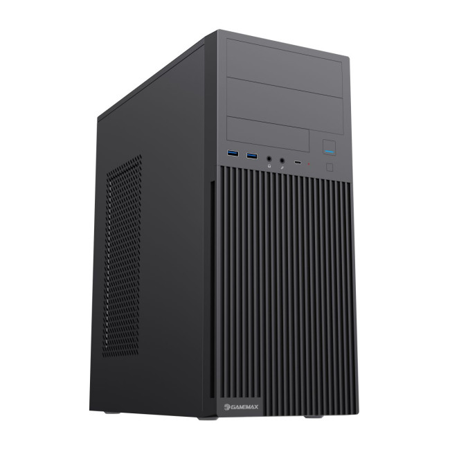 Корпус ATX без блока живлення   2usb 3.0_  type-C_HD audio GAMEMAX ET-215-NP-2U3TYC