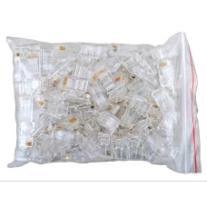 Конектор RJ45, UTP, 6 cat., 8p8c (100шт пакунок) KINGDA KD-PG8016-C6/100