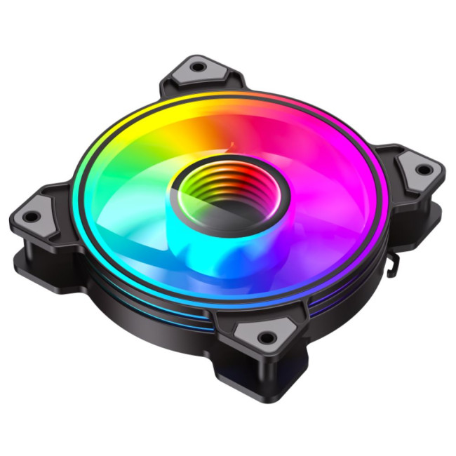 Кулер для корпусу 120mm*4 KIT  ARGB fan GAMEMAX DRH400