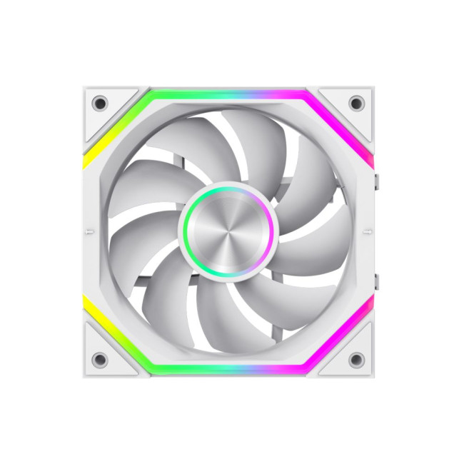Кулер для корпусу KIT 3*120мм 3pin AURA (M/F)&4pin PWM Air Flow58,6 CFM Static Air Pressure1.98mm - GAMEMAX FN12A-N2 WL-W