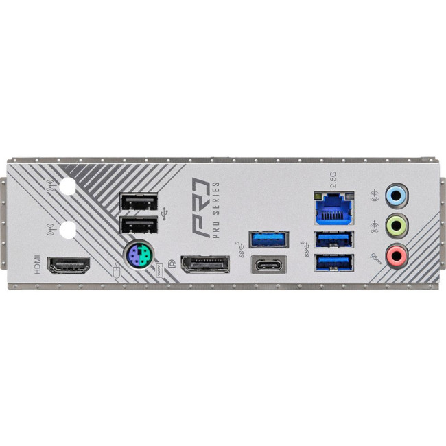 Mатеринська плата s1700 Intel B760 DP/HDMI 4xM.2 4xDDR5 2.5GbE LAN mATX ASROCK B760M PRO RS