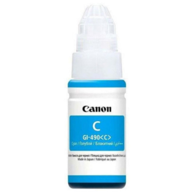 Чорнило синє 7K CANON GI-490 Cyan (0664C001AA)