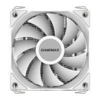 Процесорний кулер Intel/AMD TDP 150W ,fan speed 1000~3000RPM (PWM)±10%, air flow 48 CFM (MAX)Intel: GAMEMAX Ice Surface White