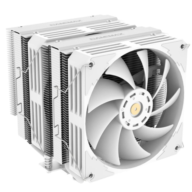 процесорний кулер  Intel LGA1700/115X/1200/1851  AMD  AM5/AM4 GAMEMAX Twin 600 White