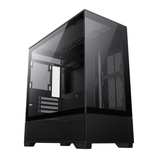 Корпус Micro-ATX без блока живлення, Tempered Glass, Mesh, USB2.0x2, USB3.0x1 GAMEMAX Vista MB