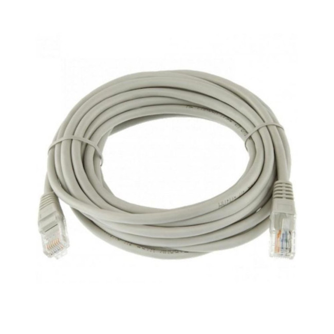 Патч-корд RJ45, UTP 6, 3.0m, 24AWG, CU, сірий KINGDA KD-PAUT6300GY