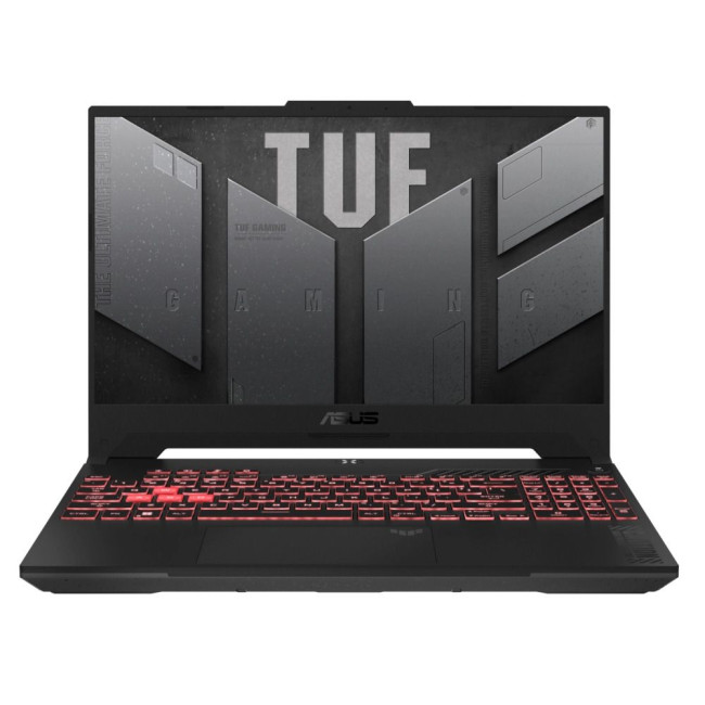 ноутбук 17.3FMI/R7 7445HS/16/1TB SSD/RTX 4050 6GB/DOS/Mecha Gray ASUS FA707NUG-HX146 (90NR0EF5-M00AK0)