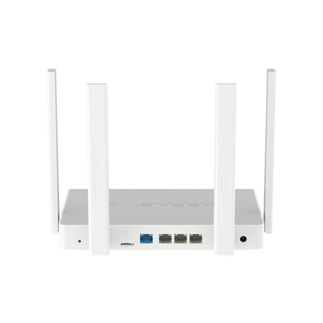 Інтернет-центр WIFI AX1800, LTE-модем cat 6, 4хGigabit, USB 3.0 KEENETIC Hero 4G+ (KN-2311)