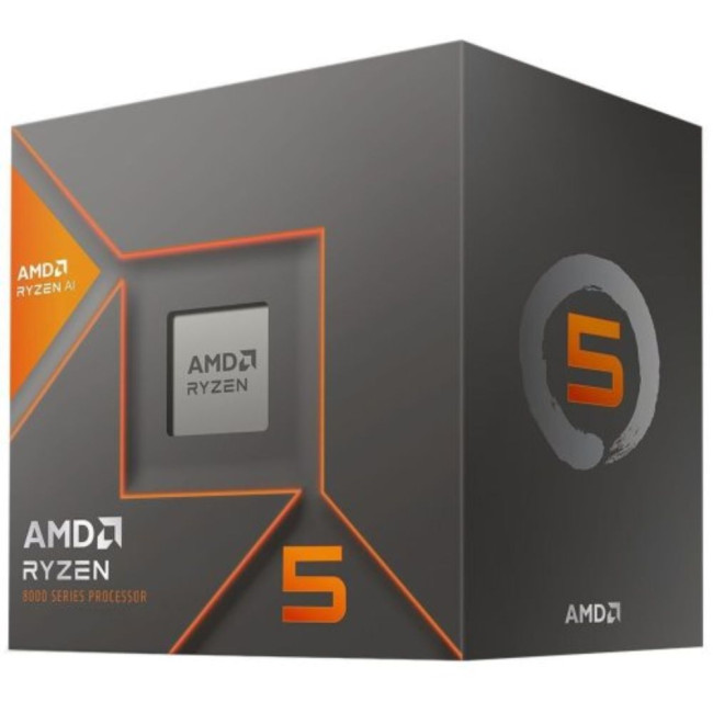 Процесор AMD Ryzen 5 8400F BOX Socket AM5 Box AMD Ryzen 5 8400F BOX s-AM5 (100-100001591BOX)