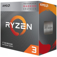 Процесор AMD Ryzen 3 3200GSocket AM4/3.6GHz/45-65W/L3:4M/4C/Box AMD Ryzen 3 3200G  BOX s-AM4 (YD3200C5FHBOX)