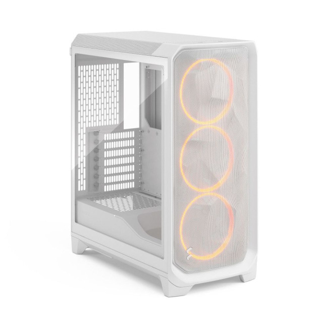 Корпус E-ATX (до 277 мм) без БЖ, білий, скло, RGB Meshify 3 White RGB TG Clear Tint FRACTAL DESIGN Meshify 3 White RGB TG CT (FD-C-MES3A-07)