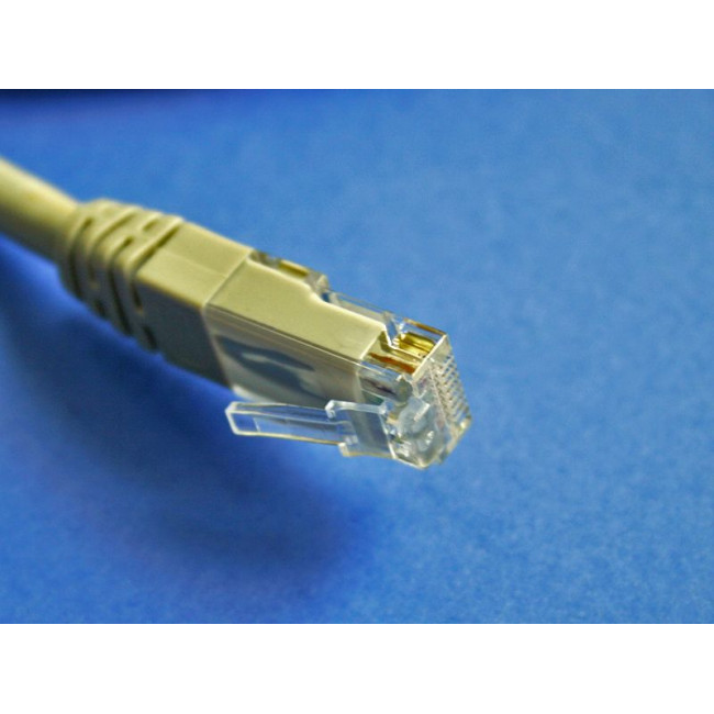 Патч-корд RJ45, UTP 6, 2.0m, 24AWG, CU, сірий KINGDA KD-PAUT6200GY