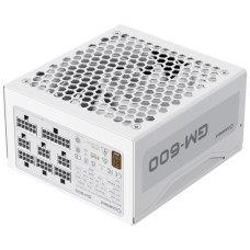 Блок живлення ATX 600W,80+Bronze, вентилятор 140 мм, повністю модульний, білий, коробочний GAMEMAX GM-600 Modular white
