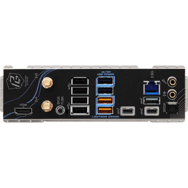 Mатеринська плата sAM5 AMD B850 4xDDR5 HDMI 4xM.2 2.5GbE LAN ATX ASROCK B850 RIPTIDE WIFI