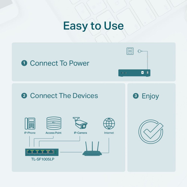 Комутатор TP-LINK TL-SF1005LP