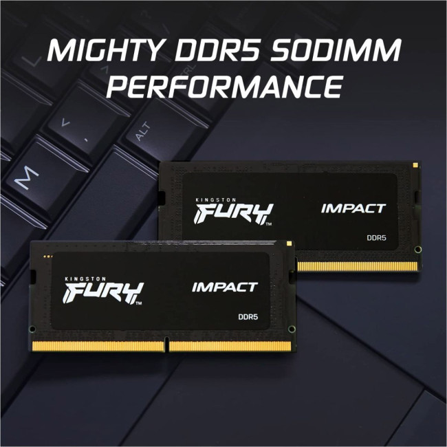 модуль пам'яті 16GB DDR5 6000MHz sodimm Impact KINGSTON KF560S38IB-16