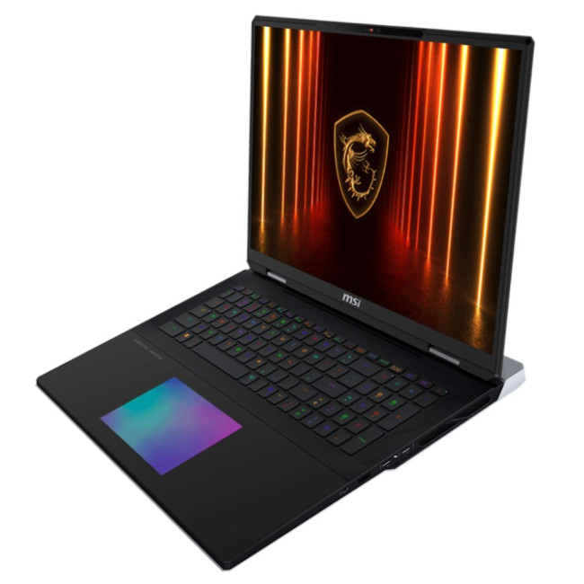 ноутбук 18_4KI/U9-285HX/64/4TB SSD/RTX 5090 24GB/W11P/BL/Core Black/Flash 256GB+Mouse+Keychain MSI Titan 18 HX AI A2XWJG-634UA (9S7-182421-634)