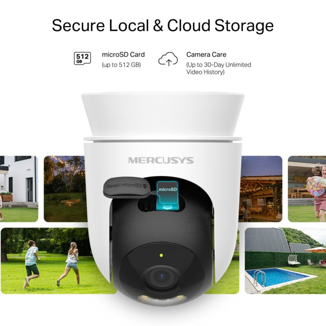 Домашняя Wi-Fi камера Mercusys, MC510 MERCUSYS MC510