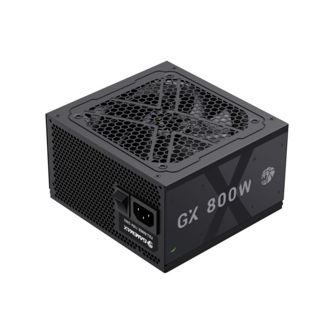 Блок живлення ATX 800W, 80+ Gold, 120mm Ultra Silent Fan OVP / UVP/ SIP / OCP/ OLP/ OPP/ SCP/OTP GAMEMAX GX 800G