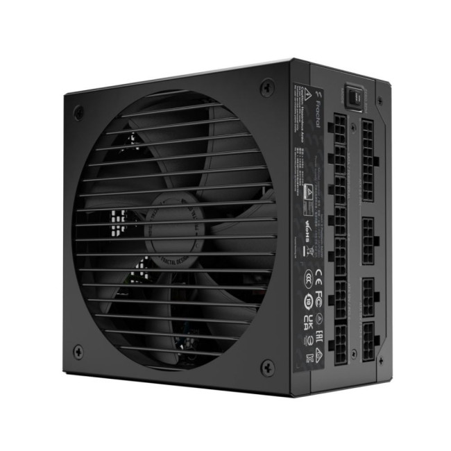 Блок живлення Ion + 2 Platinum 860W, ATX, чорний, повністю модульний FRACTAL DESIGN Ion + 2 Platinum 860W (FD-P-IA2P-860-EU)