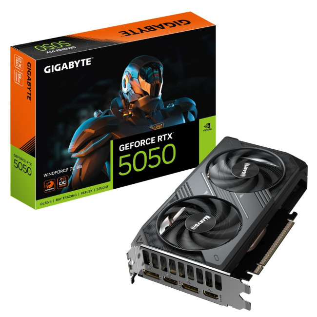 Відеокарта GIGABYTE NVIDIA GV-N5050WF2OC-8GD GIGABYTE GV-N5050WF2OC-8GD