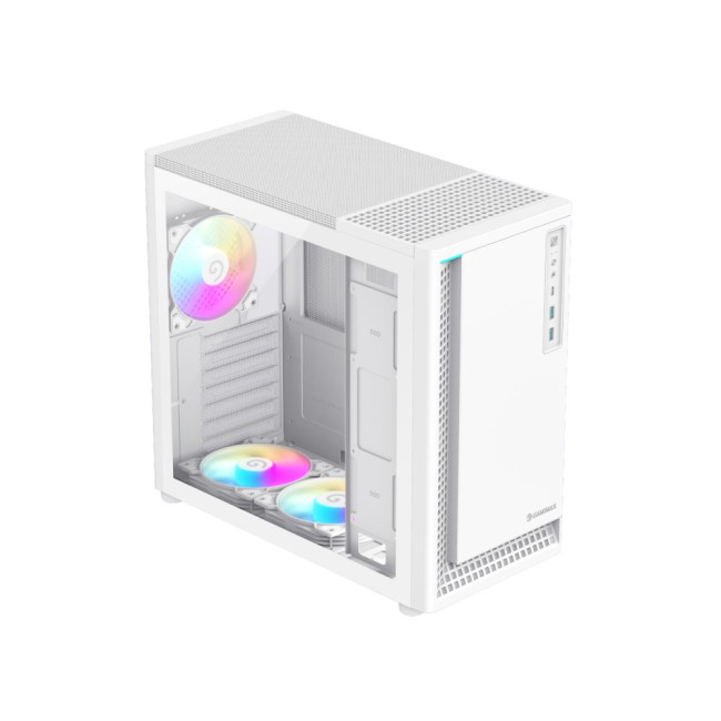 Корпус комп'ютерний Midi ATX без блока живлення  ATX,M-ATX,ITX,ABS ,Mesh,USB3.0x2,Type-C(Gen2) GAMEMAX P30 WH