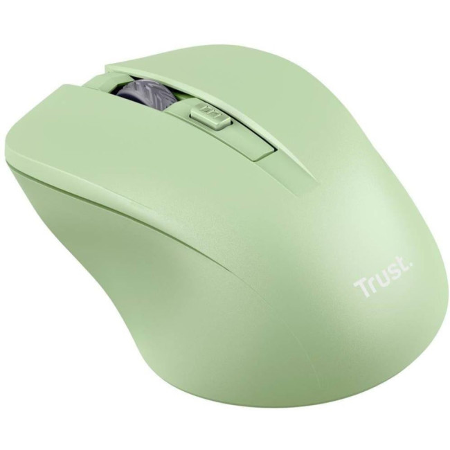 Бездротова мишка Mydo Silent optical mouse - Green 1800 dpi TRUST Mydo Silent - Green (25042)