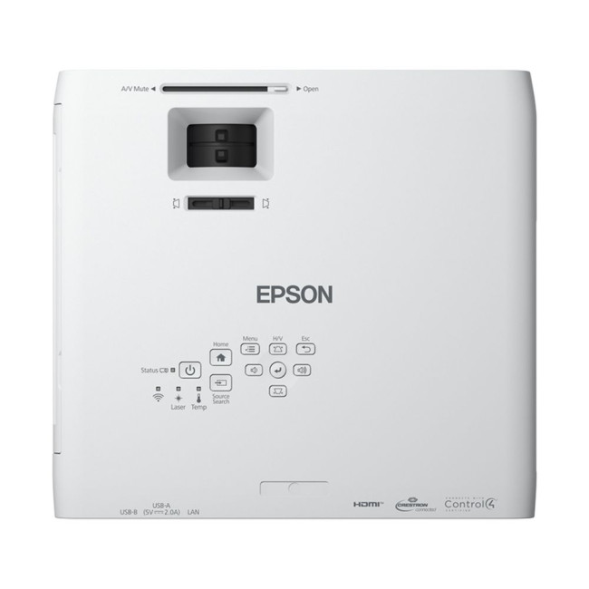 проектор EB-L260F (LCD, Laser, FHD, 4600Лм, 2500000:1, 1.32 - 2.12:1, 20/30, HDMI, USB reader, Wifi, EPSON EB-L260F (V11HA69080)