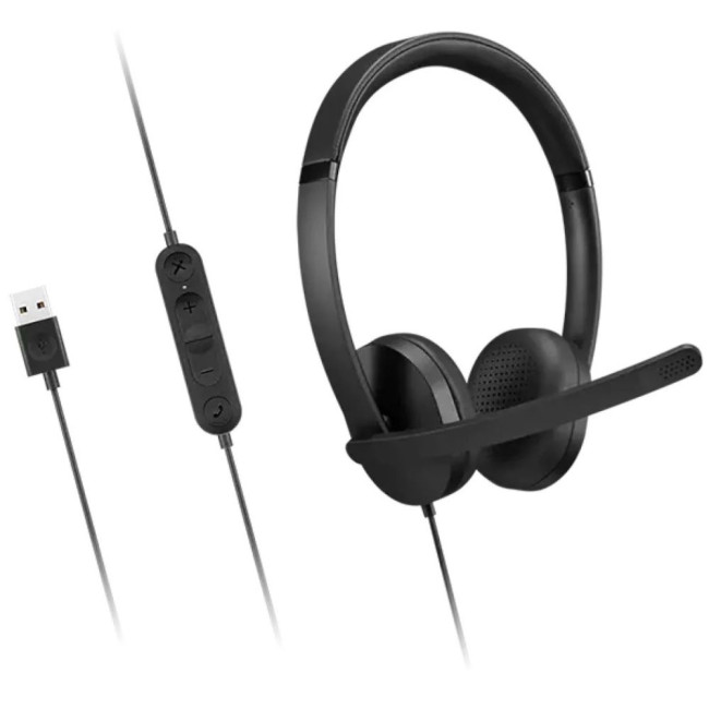 Гарнітура Lenovo USB-A Wired Stereo Headset Gen 2 LENOVO Wired Stereo Headset Gen 2 (4XD1P83425)