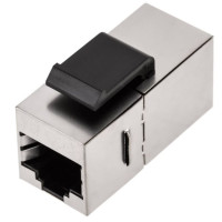 З'єднувач витої пари STP, Keystone, кат. 5E, RJ45-RJ45 KINGDA KD-CP3007SHC5E