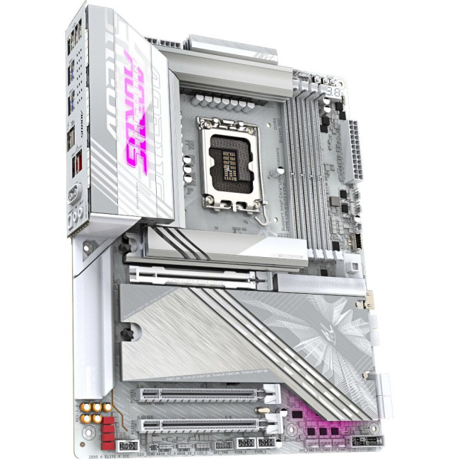 Mатеринська плата s1851 Intel Z890 HDMI/TB4(USB4-C)  5xM.2 2.5GbE LAN ATX GIGABYTE Z890 AORUS ELITE X ICE