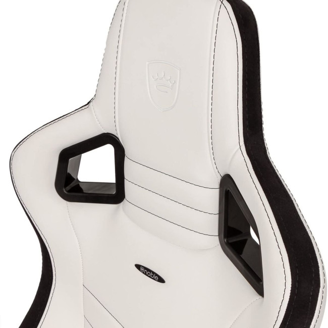 Крісло геймерське Noblechairs NOBLECHAIRS EPIC White/Black (NBL-PU-WHT-001)