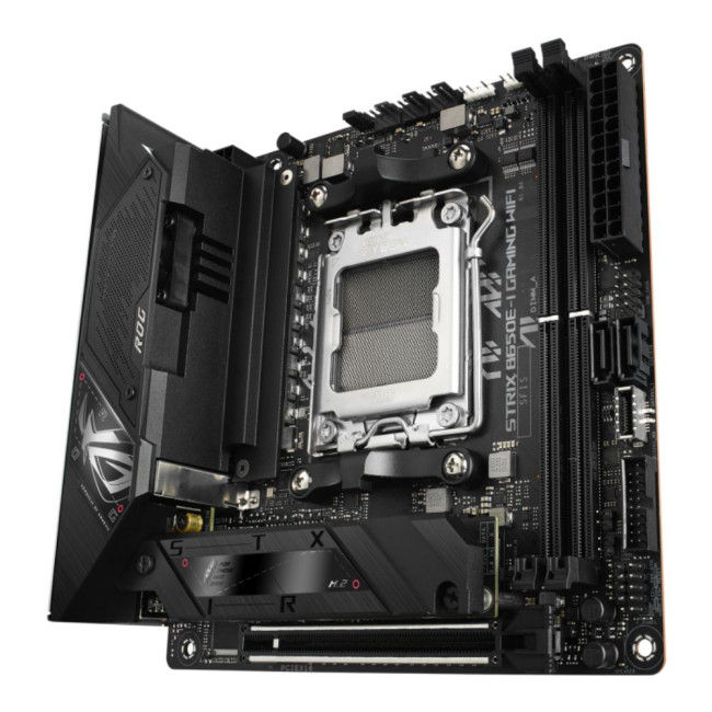 материнська плата sAM5/2DDR5/HDMI/Type-C/1PCIe/2M.2/2SATA/LAN2.5Gb ASUS ROG STRIX B650E-I GAMING WIFI