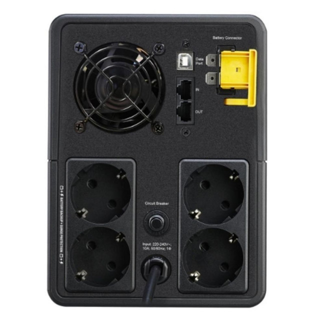 ДБЖ Back-UPS 1200W/2200VA,L-I,AVR,USB,Schuko APC BX2200MI-GR