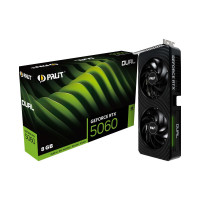 Відеокарта Palit NVIDIA RTX5060 DUAL 8GB GDDR7 128bit 3-DP HDMI PALIT-XPERTVISION RTX5060 DUAL 8GB GDDR7 (NE75060019P1-GB2063D)