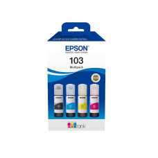 Набір чорнил 4 кольори EPSON 103 EcoTank 4-colour Multipack (C13T00S64A)